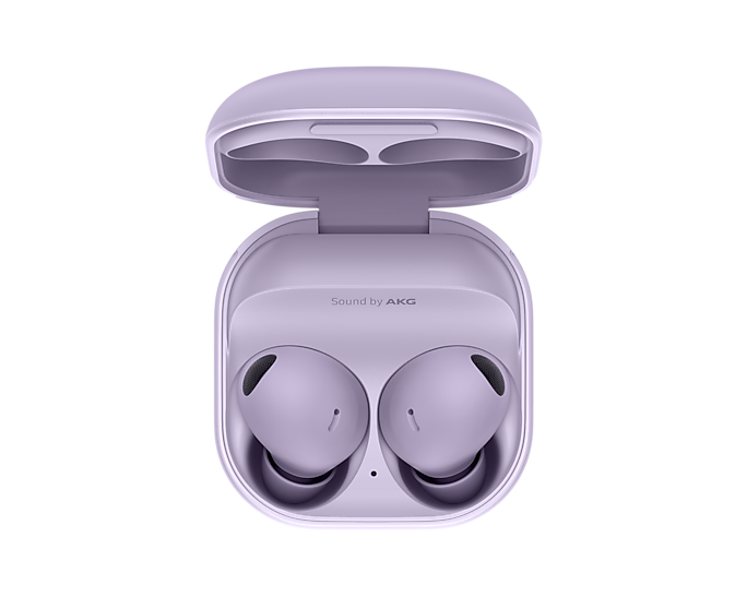 Samsung Galaxy Buds2 ProHeadphones24bit Hi-Fi sound for quality listening experience. ANC with 3 high SNR microphones eliminate more exterior noise. Ergonomic design for comfort fit. 360 audio surrounds you like you're there. 24-bit Hi-Fi audioEvery note